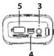 Two mechanical component diagrams showing a curved pipe or clamp with a directional arrow, no text or symbols present.