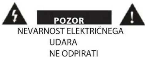 DĖMESIO PAVOJUS ELEKTROS SMŪGIO NEATIDARYTI