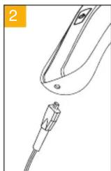 Line drawing of a tool tip and cable connector (no text or symbols)