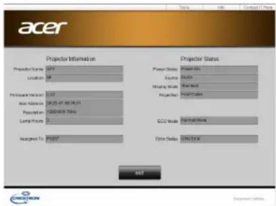 ACER V9800 - การใช้เมนู OSD - 8