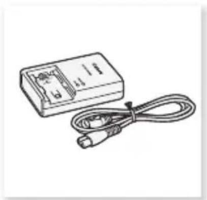 Line drawing of a rectangular electronic device with a coiled cable and connector (no text or symbols visible)