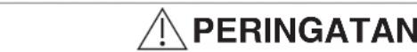 PANASONIC CZ-TACG1 - Tindak Pencegahan Untuk Keselamatan - 1