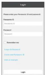 PANASONIC CZ-TACG1 - Anmeldung beim „Panasonic Comfort Cloud“ - 1