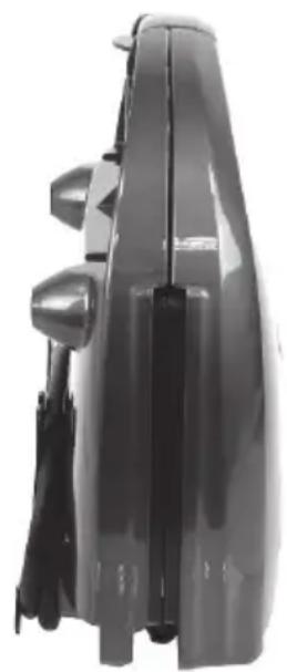 Close-up of a black, reflective mechanical component with no visible text or symbols.
