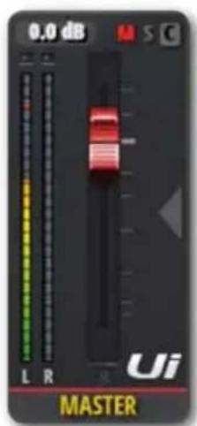 0.0 dB M S C L R Ui MASTER