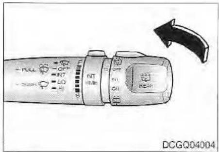 FULL OFF INT 5.0 INT HOLD WHOLE WHOLE WHOLE WHOLE REAR DCGQ04004