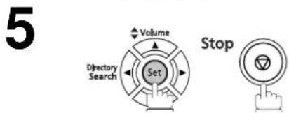graph TD A["Set"] --> B["Volume"] B --> C["Directory Search"] C --> D["Stop"]