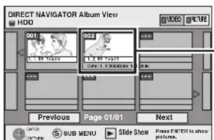 PANASONIC DMR-EH56 - Press [DIRECT NAVIGATOR]. - 1