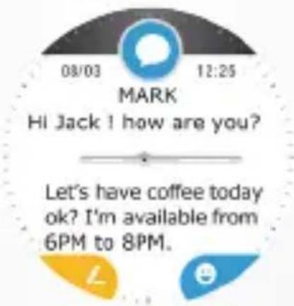 08/03 12:25 MARK Hi Jack I how are you? Let's have coffee today ok? I'm available from 6PM to 8PM.