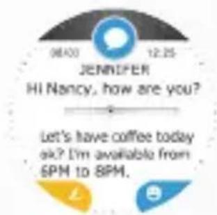 06:00 12:25 JENNIFER HI Nancy, how are you? Let's have coffee today ok? I'm available from 6PM to 8PM.