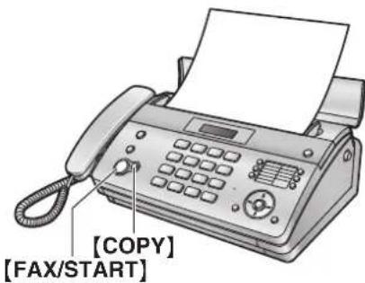 [COPY] [FAX/START]