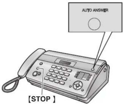 AUTO ANSWER [STOP ]