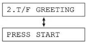 PANASONIC KX-FP320E - Erasing your own recorded greeting messages - 2