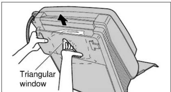 Triangular window