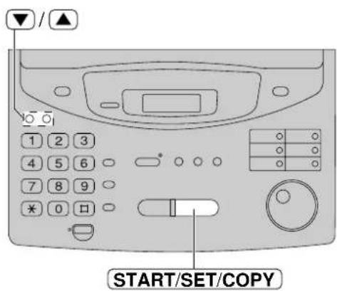 START/SET/COPY
