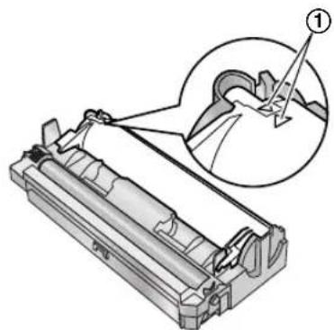 Technical illustration of a mechanical component with an inset showing a close-up view of a cylindrical feature (no text or symbols present)