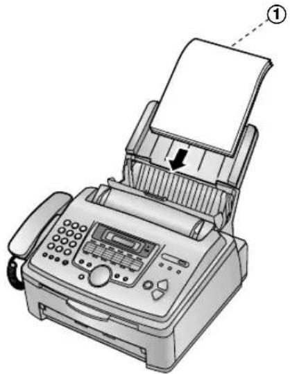 Illustration of a printer with paper feed and control panel (no text or symbols).