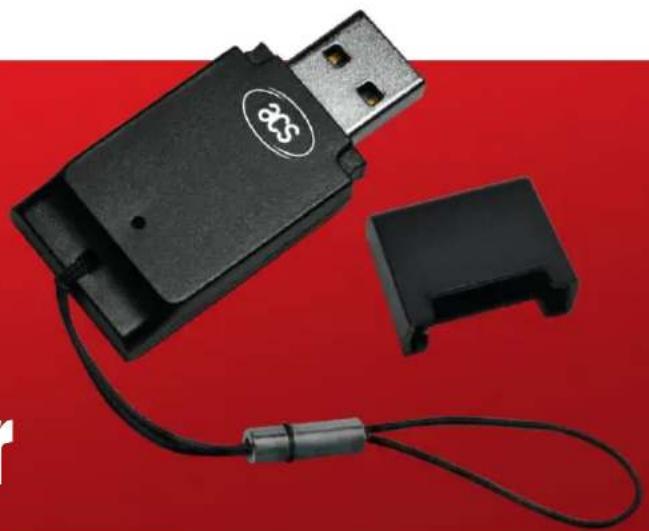 Black USB flash drive with a coiled cable, shown against a red background (no text or symbols visible)