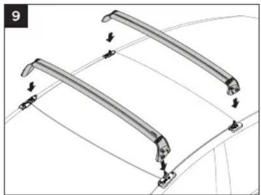 TESLA Model 3 Roof Rack - Owner's Manual - 10