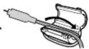 Simple line drawing of a handheld device with a handle and cable (no text or symbols)