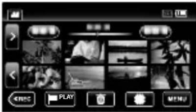 JVC Everio R GZ-RX625BE - Avspilling/sletting av filer på denne enheten - 1