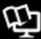 Simple line drawing of an electrical plug with a connector (no text or symbols)