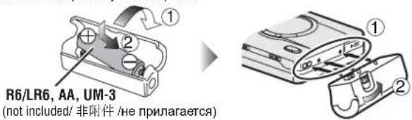 R6/LR6, AA, UM-3 (не прилагается)
