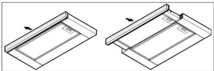 BOSCH DHI625T - Pushing the filter drawer in - 1