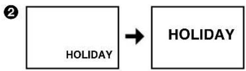 graph LR A["2"] --> B["HOLIDAY"]