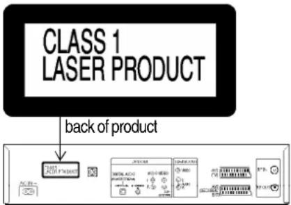 graph TD A["CLASS 1 LASER PRODUCT"] --> B["back of product"] B --> C["Process Step 1"] C --> D["Process Step 2"] D --> E["Process Step 3"] E --> F["Process Step 4"] F --> G["Process Step 5"] G --> H["Process Step 6"] H --> I["Process Step 7"] I --> J["Process Step 8"] J --> K["Process Step 9"] K -->…