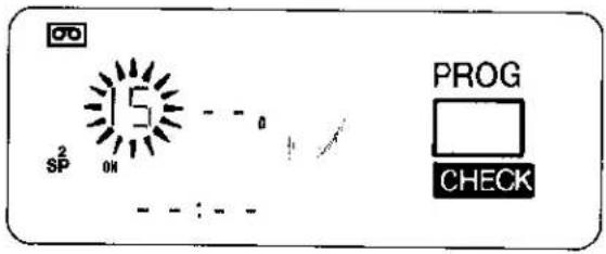 SP 5 -- - 0 - - - - - PROG CHECK