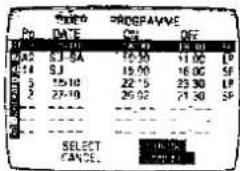 PROGRESSIVE PO DATE ON OFF 1 2 3 4 5 6 A2 S1-5A 15:30 11:00 [P] A4 SJ 15:30 16:00 SF 5 15:10 22:15 23:30 LP 2 27:10 26:32 21:30 SF SELECT CANCEL.