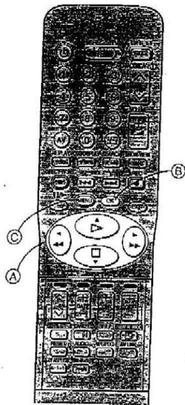Diagram of a remote control panel with labeled buttons and indicators for function call, function, and function mode.