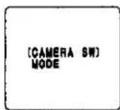 PANASONIC AG-6040E - ■ Selecting the camera switchover mode - 1