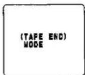 PANASONIC AG-6040E - ■ Selection of operation at tape-end - 1