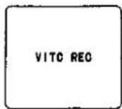 PANASONIC AG-6040E - ■ Setting the time code (VITC) recording ON/OFF - 1