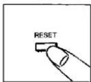 PANASONIC AG-6040E - ■ Resetting the tape counter - 1