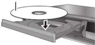 Mechanical assembly diagram showing a disc mounted on a base plate with an arrow indicating direction (no text or symbols present)