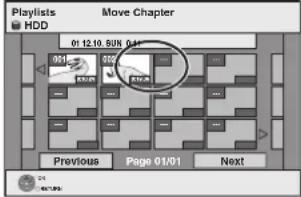 PANASONIC DMR-EH675 - Chapter operations - 1