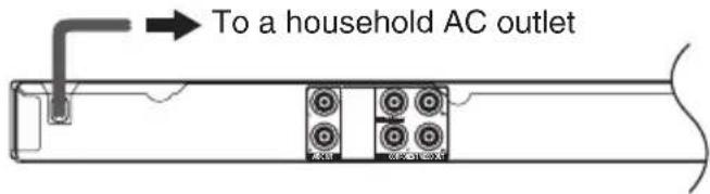 To a household AC outlet.