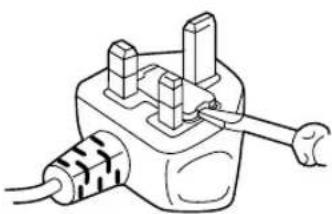 PANASONIC MC-E780 - How to replace the Fuse: - 3