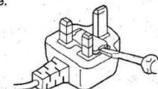 PANASONIC MC-E777 - How to replace the Fuse: - 3