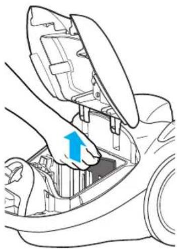 PANASONIC MC-E781 - Φίλτρο καθαρισμού αέρα (Σχ. 2) Κωδ. Νο: - 1