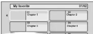 PANASONIC DMR-EH595 - Press [▲, ▼, ◀, ▶] to select the title you want to start copying, and press [OK]. - 1