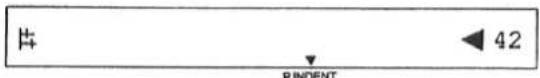 ‡ P INDENT 42