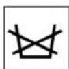 BRU EL 0601 - Descriptions of the international textile care label (ITCL) symbols - 6
