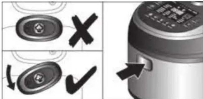 BOSCH AutoCook Pro MUC88B68 - Laitteen kannen avaaminen - 1