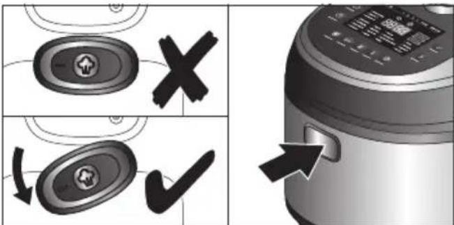 BOSCH AutoCook Pro MUC88B68 - Cihaz kapağının açılması - 1