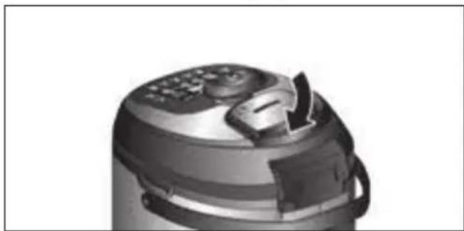 BOSCH AutoCook Pro MUC88B68 - Höyryventtiilin kiinnittäminen - 1