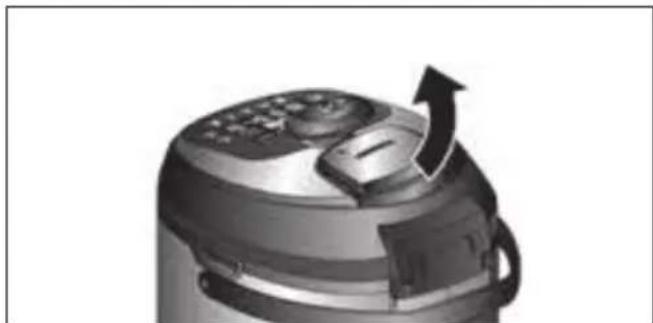 BOSCH AutoCook Pro MUC88B68 - Höyryventtiilin irrottaminen - 1